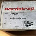 Persluchtvulpistool, Cordstrap, Direct Connect Fast Inflator, zwart/ro