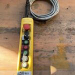 Bedieningspendel, Schneider Electric, XAC-A 08, geel, IP65 – met kabel