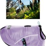 5x Honden cooling coat, lila, 25 cm