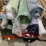 Ca. 15x Rollen elastische Stof