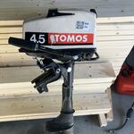 4,5 PK buitenboordmotor, Tomos