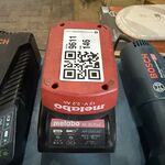 Acculader en accu, Metabo, AC 30 Plus, zwart/rood