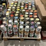 Pallet verfblikken