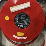 Brandslanghaspel in kast, Ajax, EN 671-1, rood/wit
