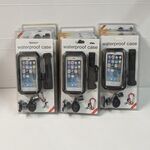 Ca. 14x Waterproof telefoonhouder, zwart