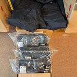 9x Waterdichte tuinbroek Helly Hansen, zwart, maat M