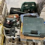 Pallet  met gereedschap