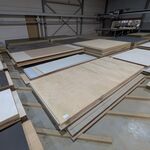 Ca. 107x Houten plaatmateriaal