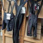 3x Fietsbroek met zeem RH+, zwart, mt M