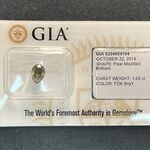 Diamant – 1.00 carat natuurlijk diamant (gecertificeerd)