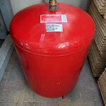 Membraanexpansievat, Flamco, Flexcon 110/0,5, rood, Rood | 0,5 bar voo