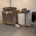 Partij verpakkingsmateriaal