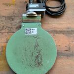 Industriële hijsmagneet, WIDOS, H2000E, groen/grijs, ronde magneetplaa