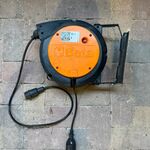 Automatische elektrische kabelhaspel, Beta, 1844 15-H05, zwart/oranje,