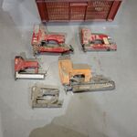 5x Diverse pneumatische tacker