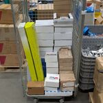 Partij elektrotechnische installatiematerialen en componenten