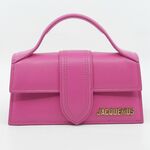 Handtas, Jacquemus, Le Bambino Neon Pink