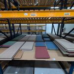 Partij akoestische wandbekleding