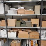 Partij verpakking, tape, samples, etc.