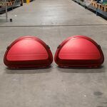 2x Zijkoffer t.b.v. elektrische scooter