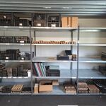 Partij akoestische monsters, samples en panelen diverse kleuren en des
