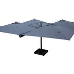 Parasol Paralux Shadeon Donkergrijs
