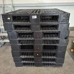 8x Kunststof pallet