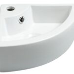 3x Hoekfonteinset Wiesbaden + GROHE, Pallas 32.3494, wit