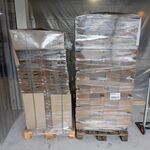2x Pallet met verpakkingsdozen, Topa