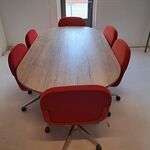 Vergadertafel & 6x Stoel