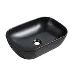 2x Opzetwastafel Wellwater, zwart