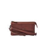 Schoudertas en clutch DR Amsterdam, brown