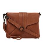 Schoudertas en clutch DR Amsterdam, camel
