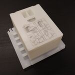6x Revisieschacht GROHE, 40911000 + 66791000, wit
