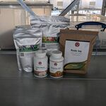 Diverse gedroogde poeders & capsules, O.a. Vitanics, Purason