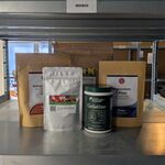 Diverse gedroogde poeders & thee, O.a. Vitanics, Purason, Great Lake W