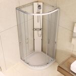 Douchewanden douchecabine Saniclear, Finn, chroom