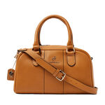 Hand- en schoudertas DR Amsterdam, golden oak