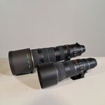 2x Camera lens, Nikon, o.a AF-S Nikkor 500mm 1:5.6E PF ED