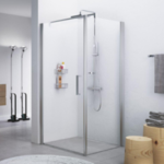 Draaideur voor douche-nis Novellini, V01 A, chroom