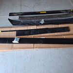 Diverse o.a. rubber schraap strips