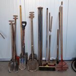 Ca. 22x Divers tuingereedschap
