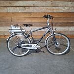 Elektrische herenfiets, Amslod, Highland, Blauw