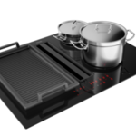 Inbouw inductiekookplaat met afzuiging ETNA , AKI670ZT, zwart