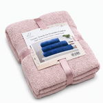 Ca. 14x Handdoekenset 3-delig, Lux-Towels, 3-delig 600gsm, pink