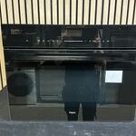 Inbouw combimagnetron  Pelgrim, OM240GLS, zwart