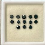 Diamant – 2.08 carat natuurlijke zwarte diamant (gecertificeerd)