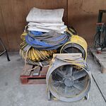 3x Diverse ventilators met diverse slangen o.a. Dryfast