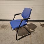 Ca. 10x Vergaderstoel, Giroflex, Blauw
