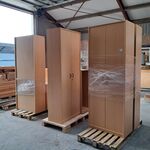 7x Diverse kantoorkasten